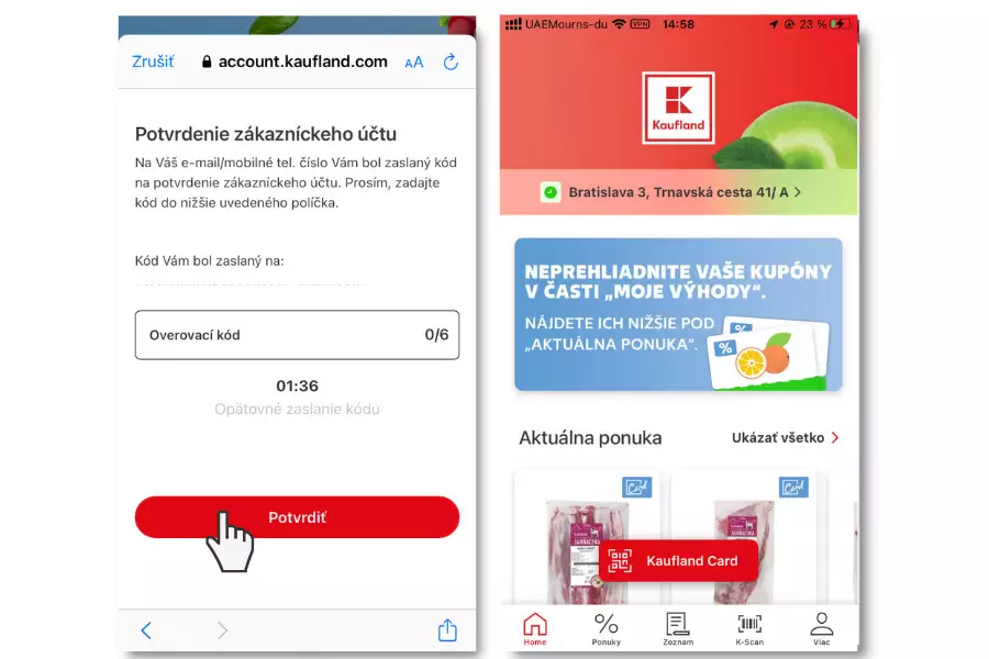 Kaufland card aktivacia