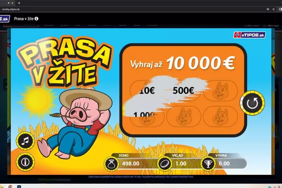 tipos žreby online