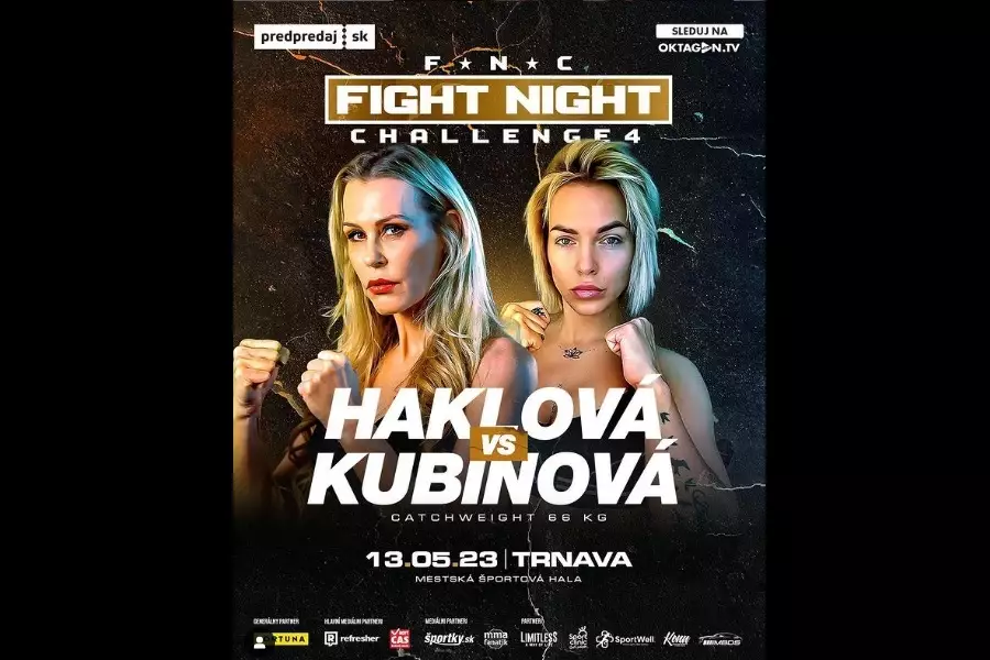FIght night challenge 4 Haklová vs. Kubinová