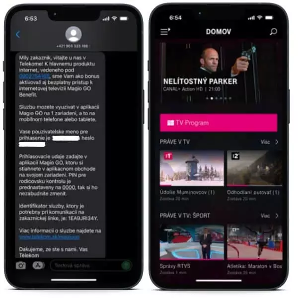 Magio go benefit aktivácia