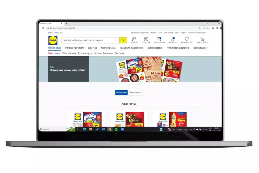 Lidl leták online je jednoduchou možnosťou, ako byť včas informovaní o akciách ešte pred samotným nákupom.