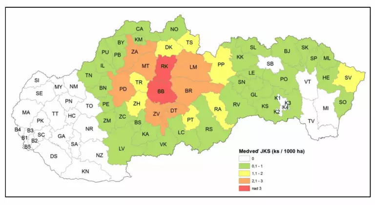 Aktuálny výskyt medveďov 2023