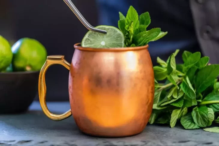 Moscow mule drink