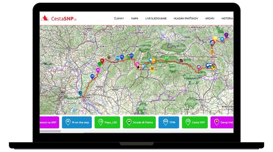Cesta hrdinov SNP ⚔️ | koľko trvá, trasa, mapa, etapy