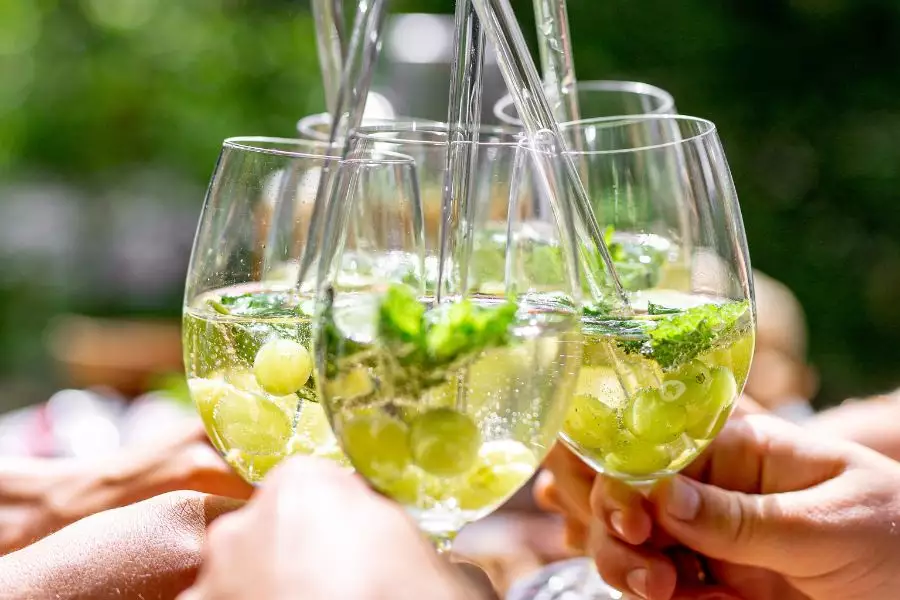 Drink Hugo Spritz je dokonalým osviežujúcim miešaným nápojom, ktorý môžete popíjať cez letné prázdniny počas horúcich dní. 