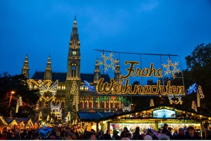Vianočné trhy Viedeň