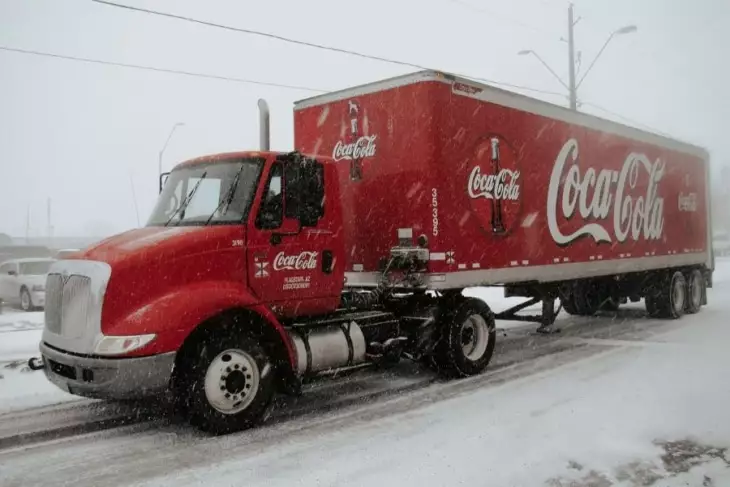 Coca Cola kamión
