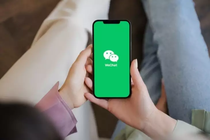 WeChat app