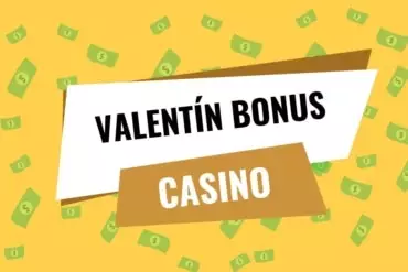 Valentín casino bonus